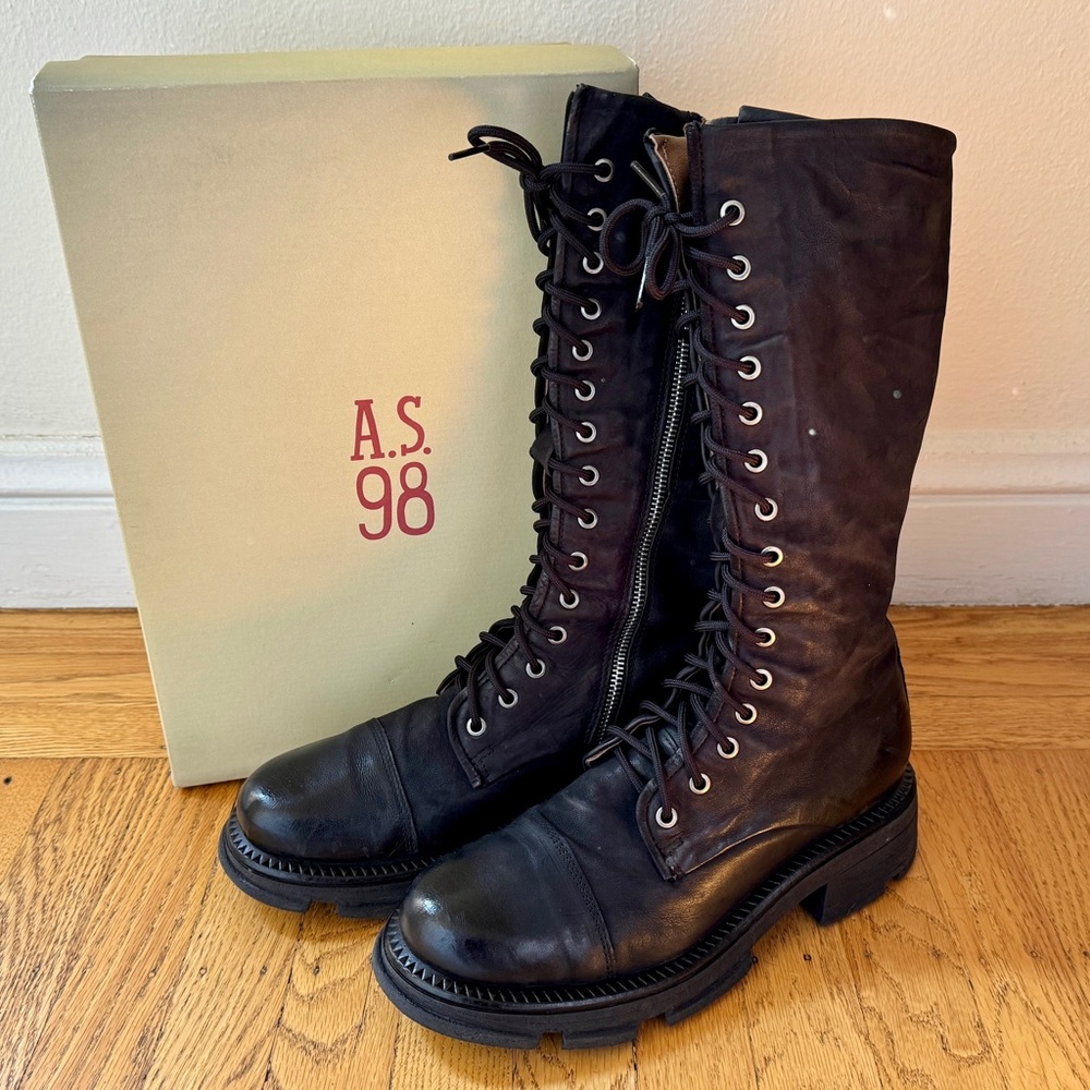 A.S. 98 Liddie lace up boots 40